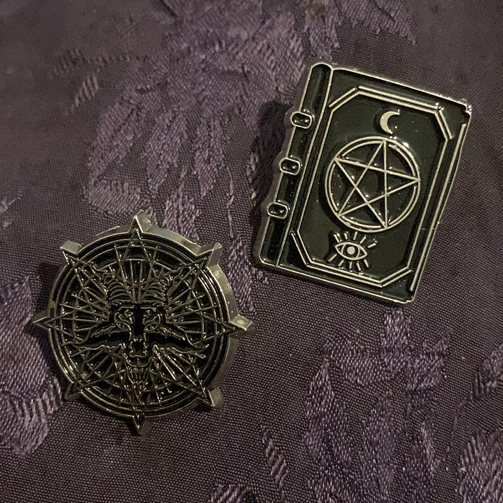 Black Magic Enamel Pin Set